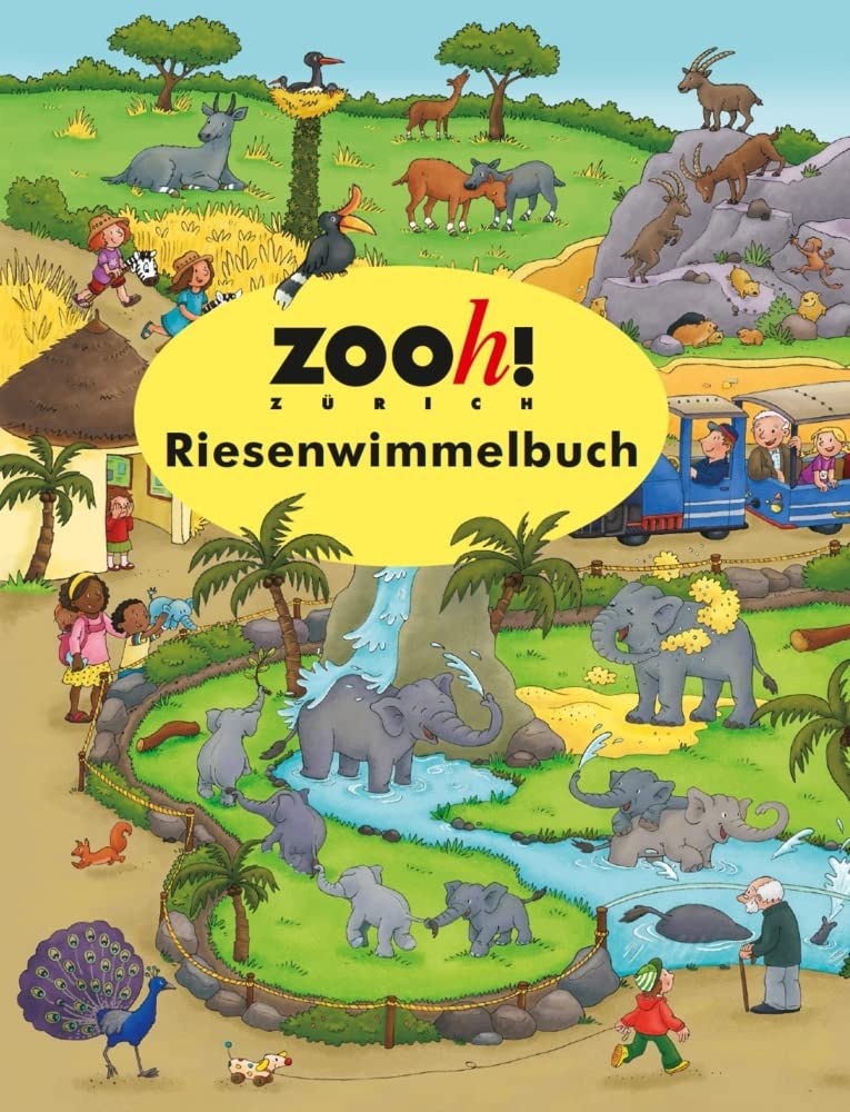 Zoo Zürich Riesenwimmelbuch Parents & Children