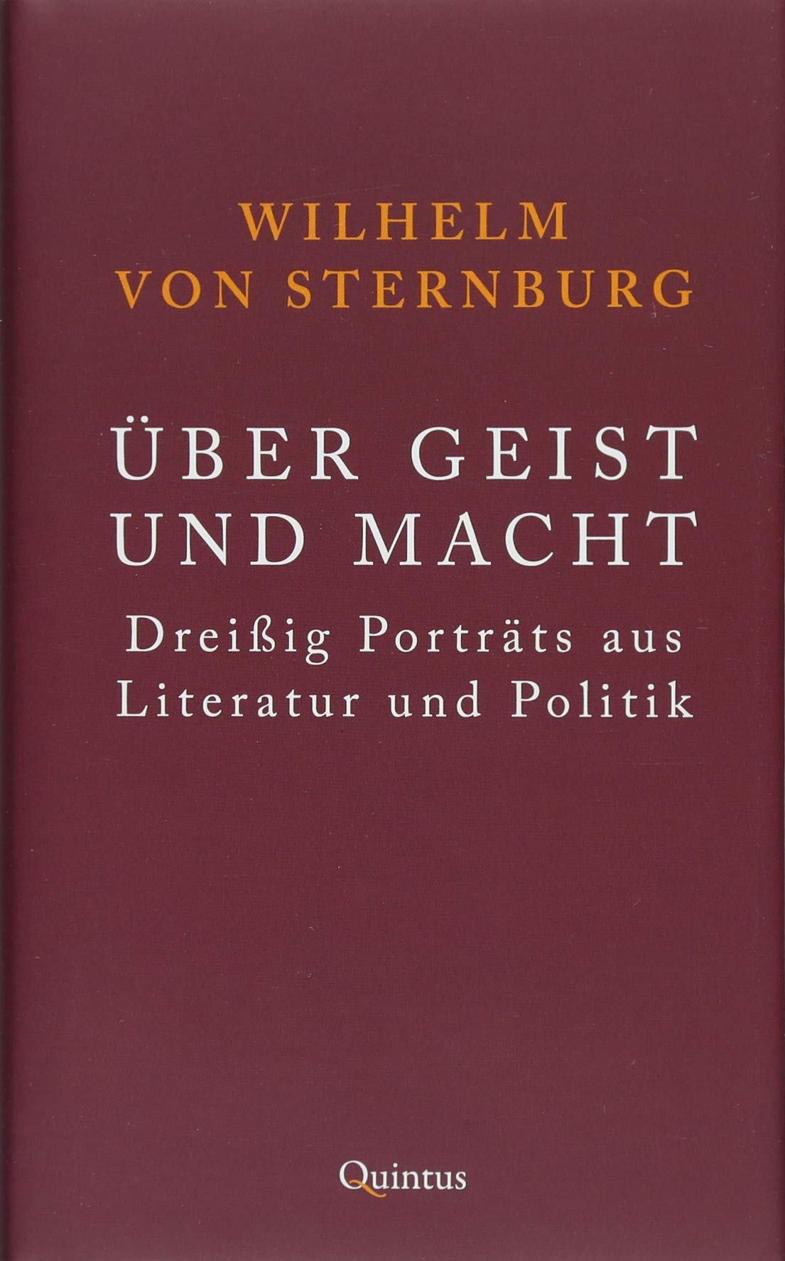 Über Geist und Macht Contemporary literature