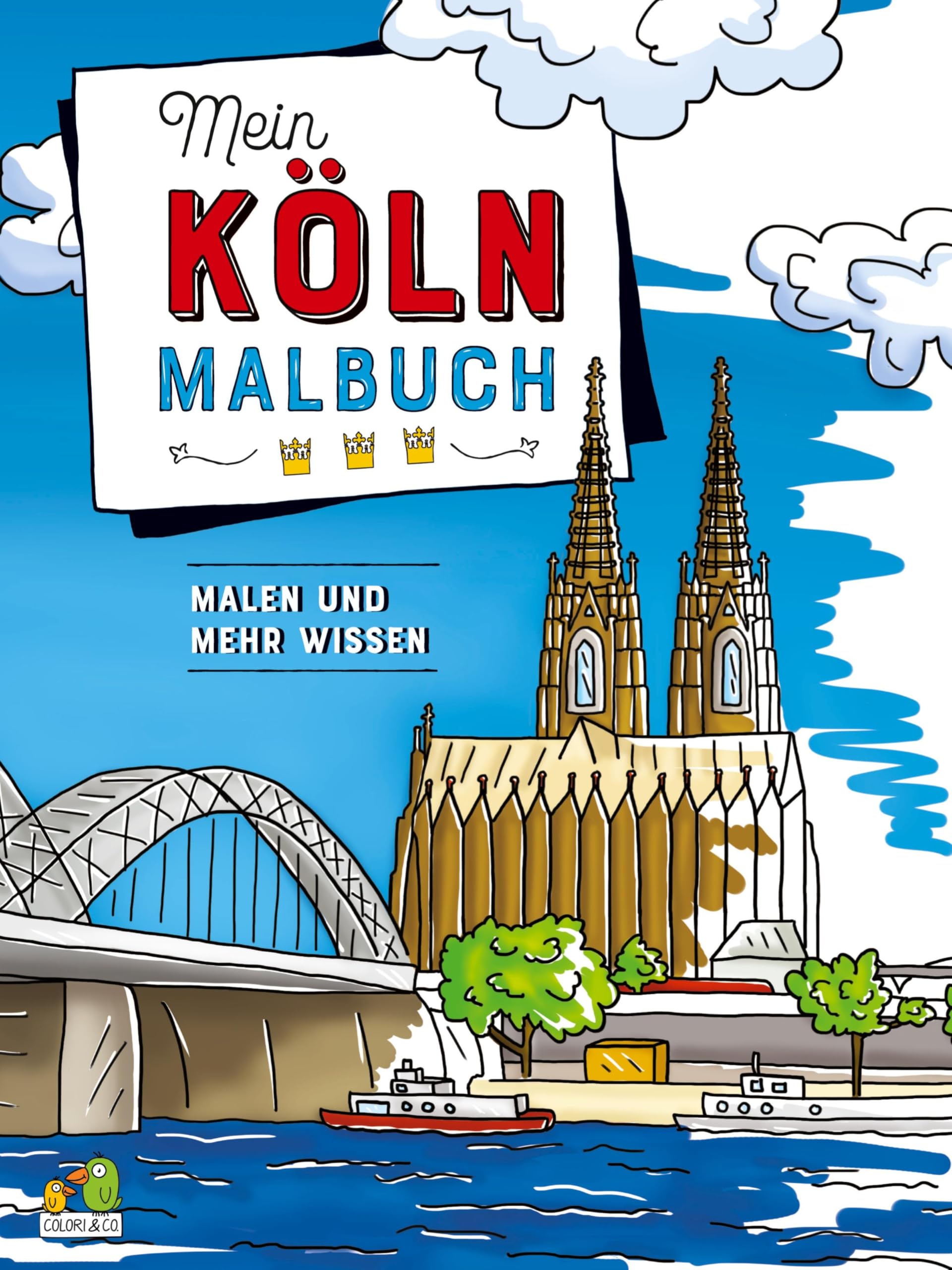 Mein Köln Malbuch Non-fiction books for kids