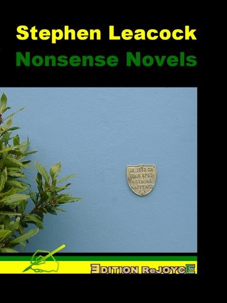 Nonsense Novels (Edition ReJoyce) Contemporary literature Books