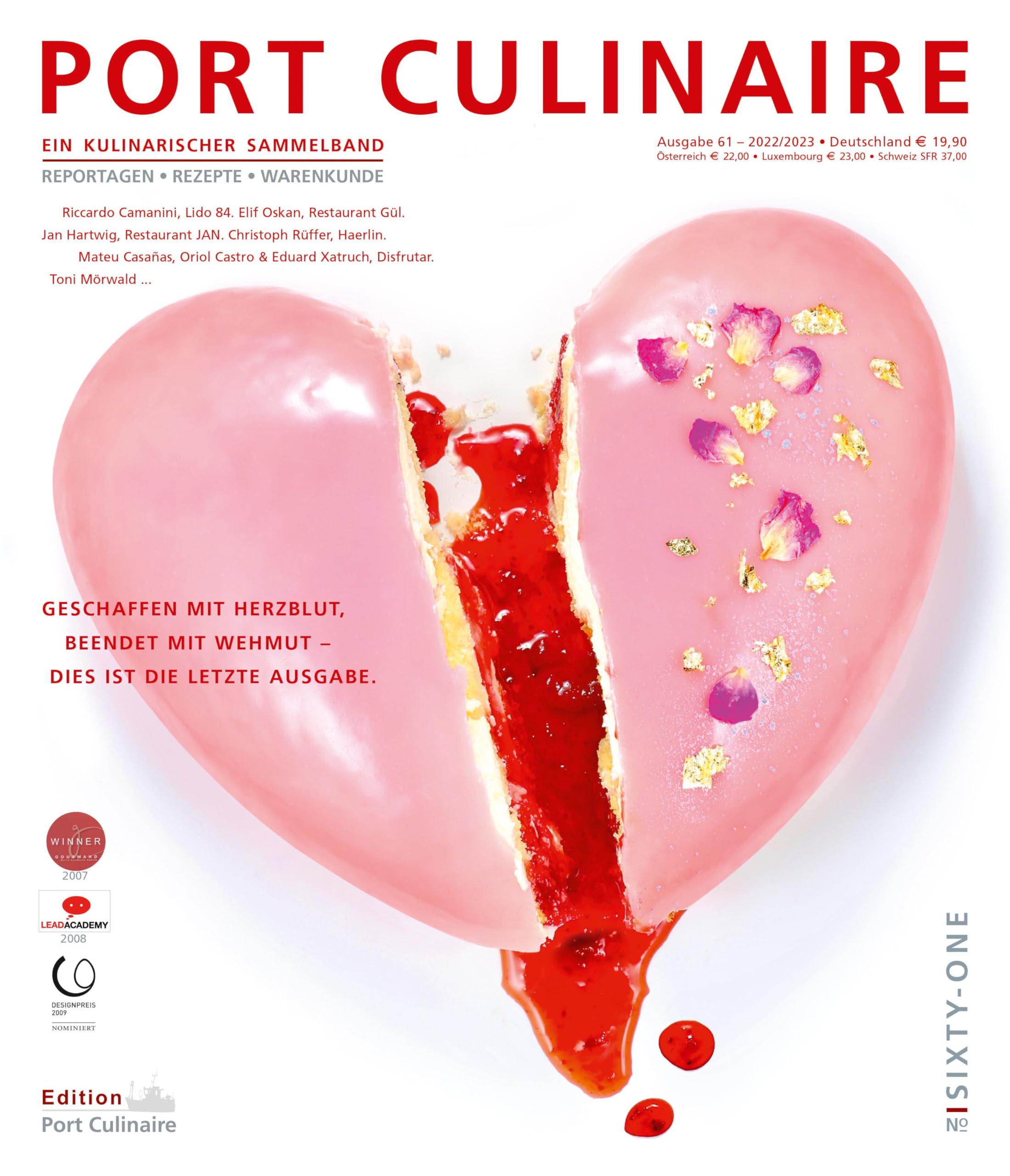 PORT CULINAIRE NO. SIXTY-ONE: Ein kulinarischer Sammelband Photography