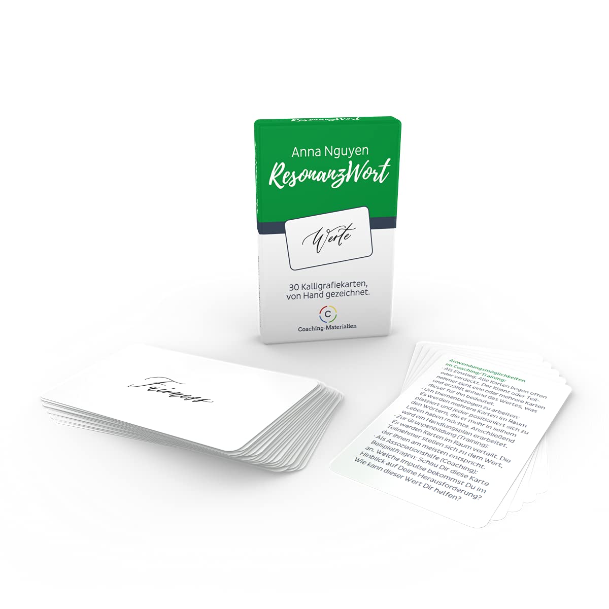 Kartenset ResonanzWort Werte book