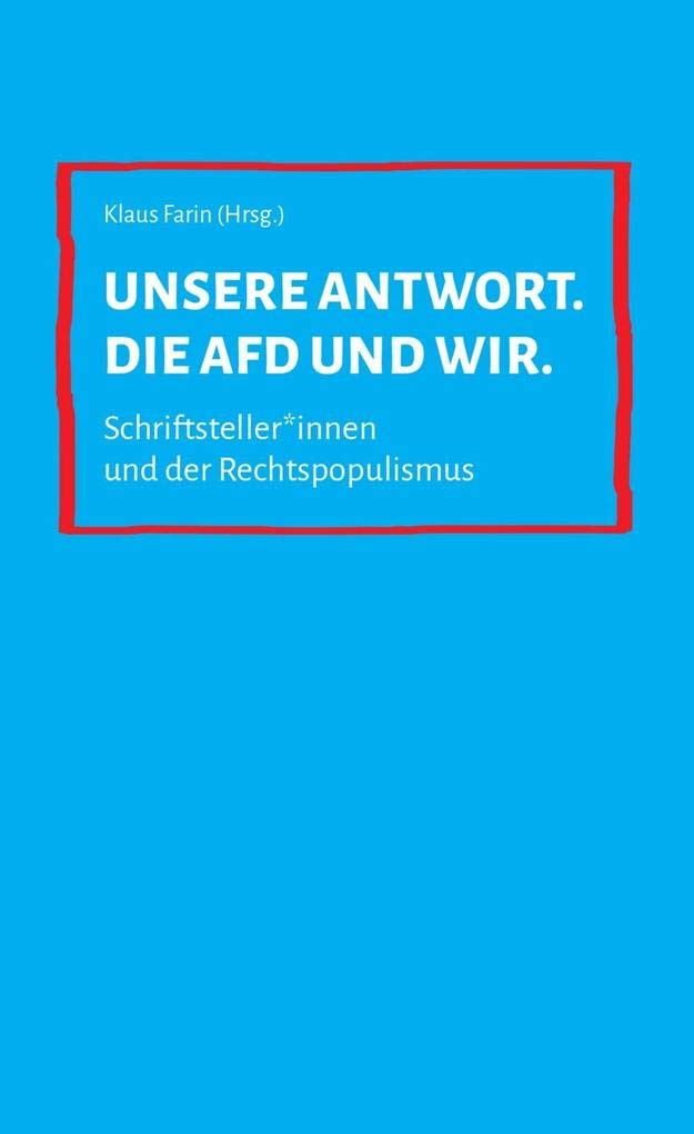 Unsere Antwort. Die AfD und wir. Philosophy
