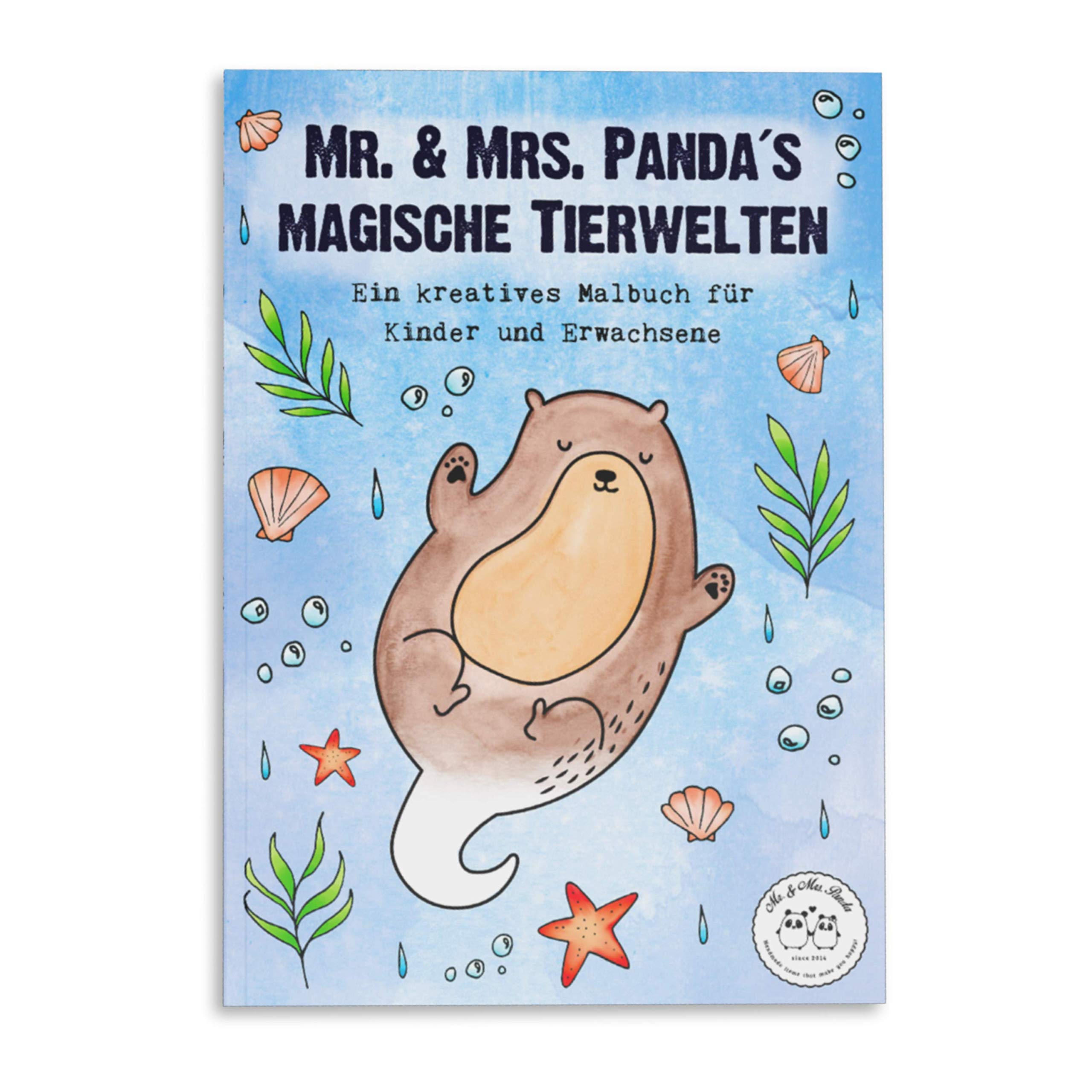 Mr. & Mrs. Panda magische Tierwelten: Ein kreatives Malbuch für Kinder und Erwachsene book