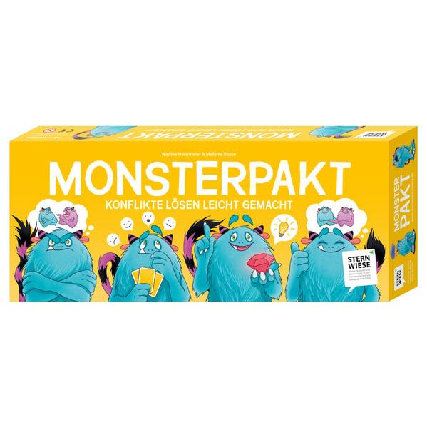 Monsterpakt: Konflikte lösen leicht gemacht (Lernspiele Sternwiese Verlag) Card Games
