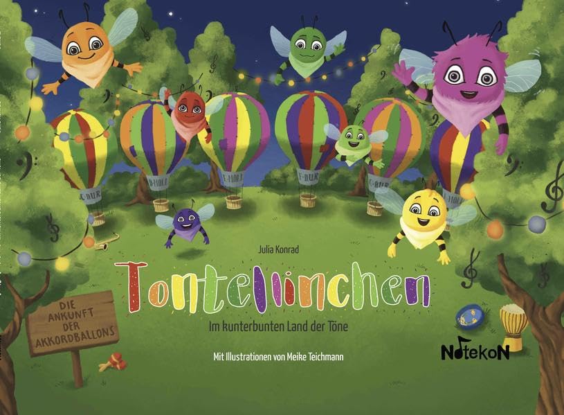 Tontellinchen: Die Ankunft der Akkordballons Children's books