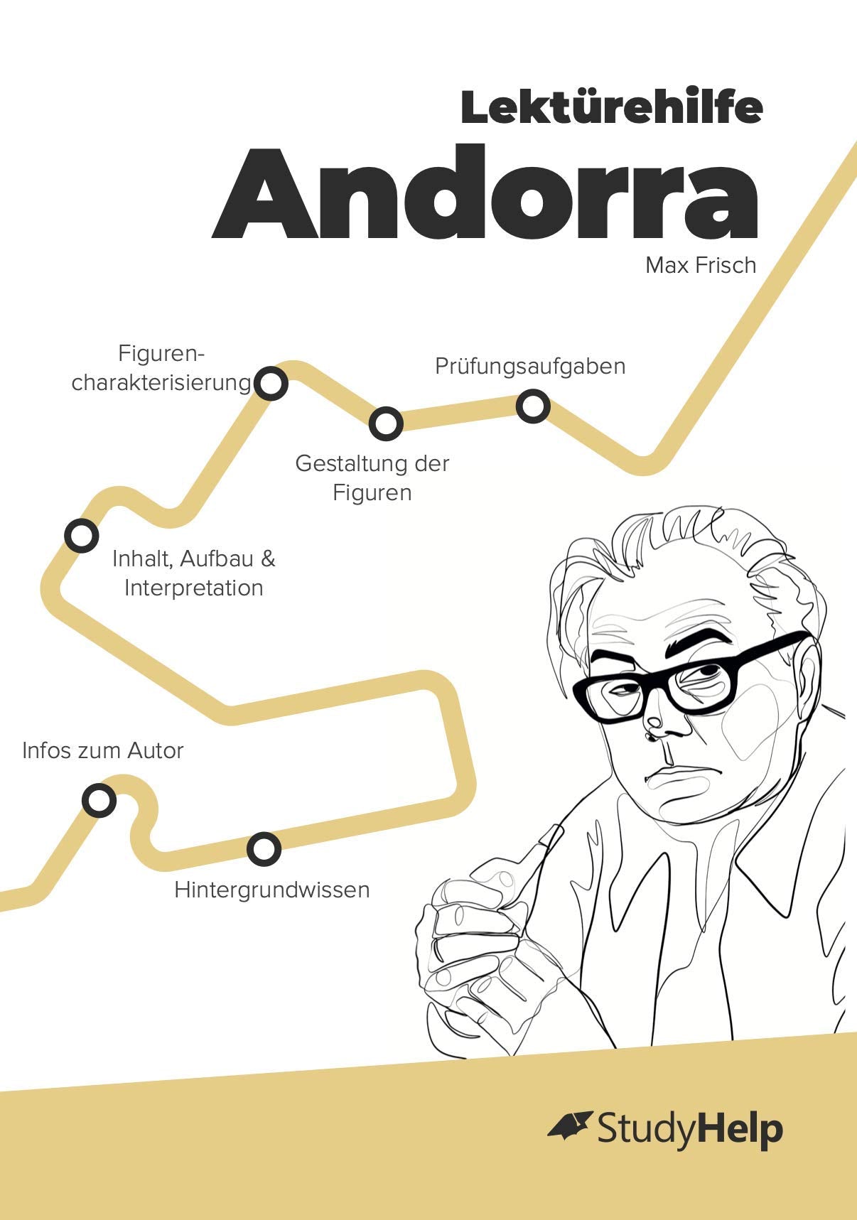 Lektürehilfe zu Andorra - Max Frisch: inklusive Lernvideos (Lektürehilfen: von StudyHelp) - Muhler, Clarissa book