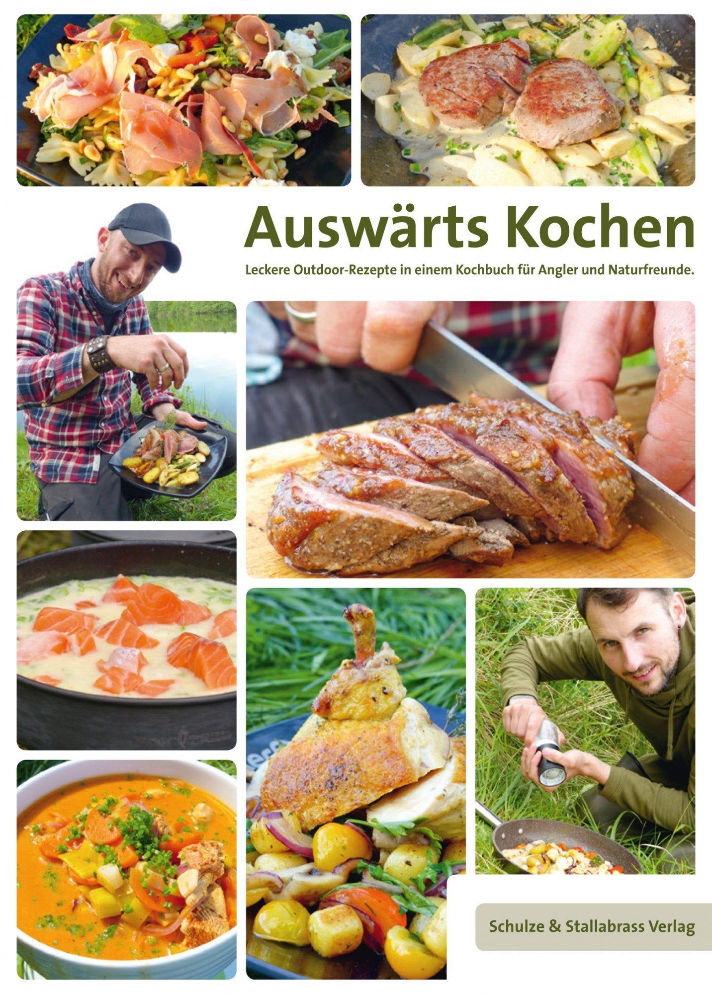 Auswärts Kochen Buch - Leckere Outdoor Rezepte in einem Kochbuch für Angler & Naturfreunde Leisure & Fun