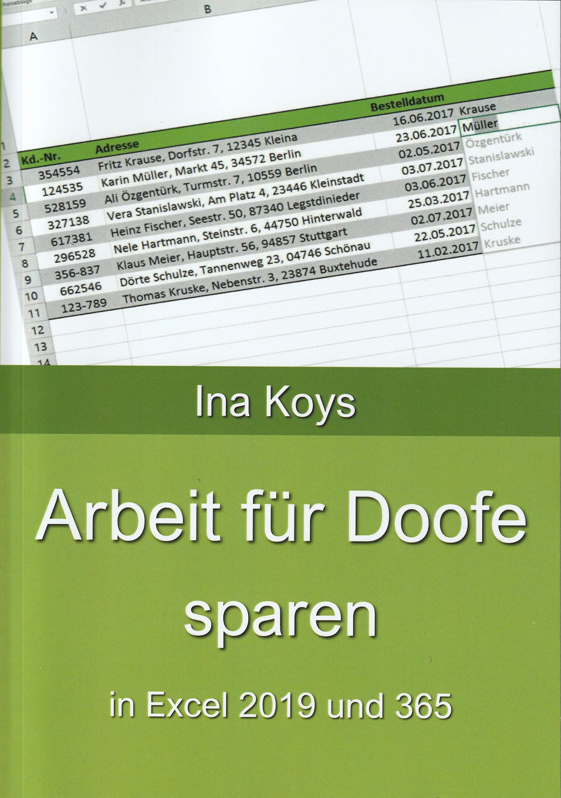 Arbeit für Doofe sparen book