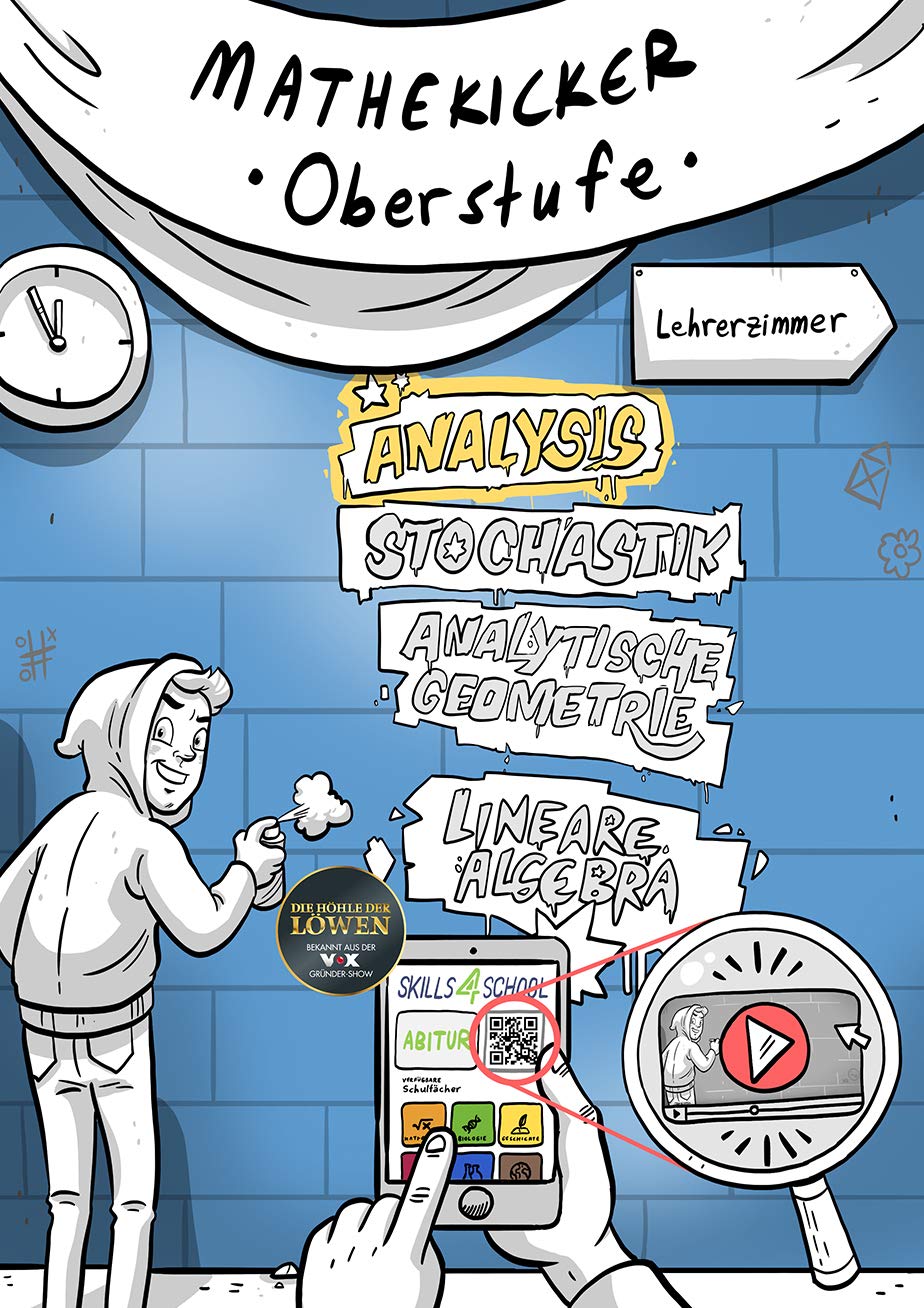 Mathekicker Lernheft Analysis: Abiturvorbereitung inkl. Lernvideos und Lernapp: Flipedu- Mathekicker Analysis Study Guides