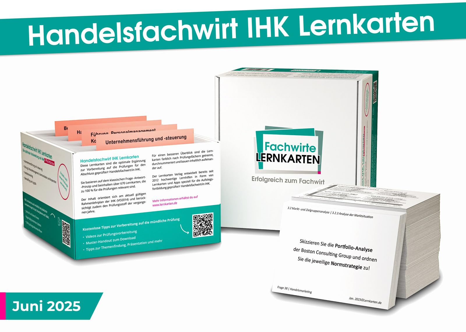 Handelsfachwirt IHK Lernkarten: Die optimale Prüfungsvorbereitung auf alle 4 Pflichtfächer Law