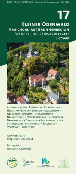 Blatt 17, Kleiner Odenwald - Kraichgau mit Brunnenregion Leisure, Home & Garden