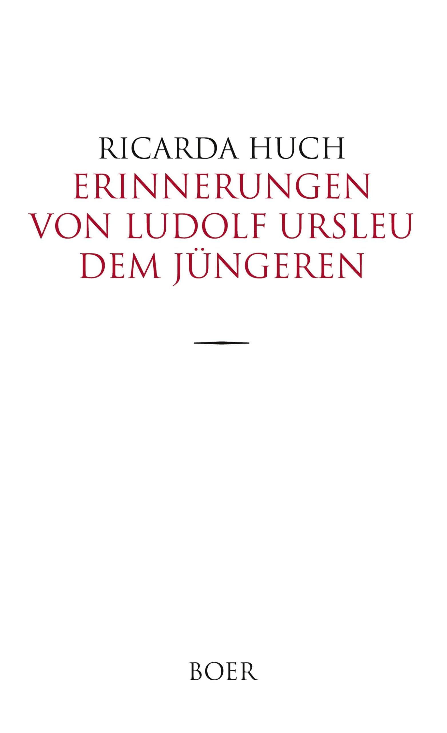 Erinnerungen von Ludolf Ursleu dem Jüngeren: Roman Classics