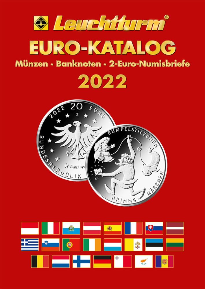 Euro-Katalog 2022: Münzen - Banknoten - 2-Euro-Numisbriefe Hobbies & Crafts