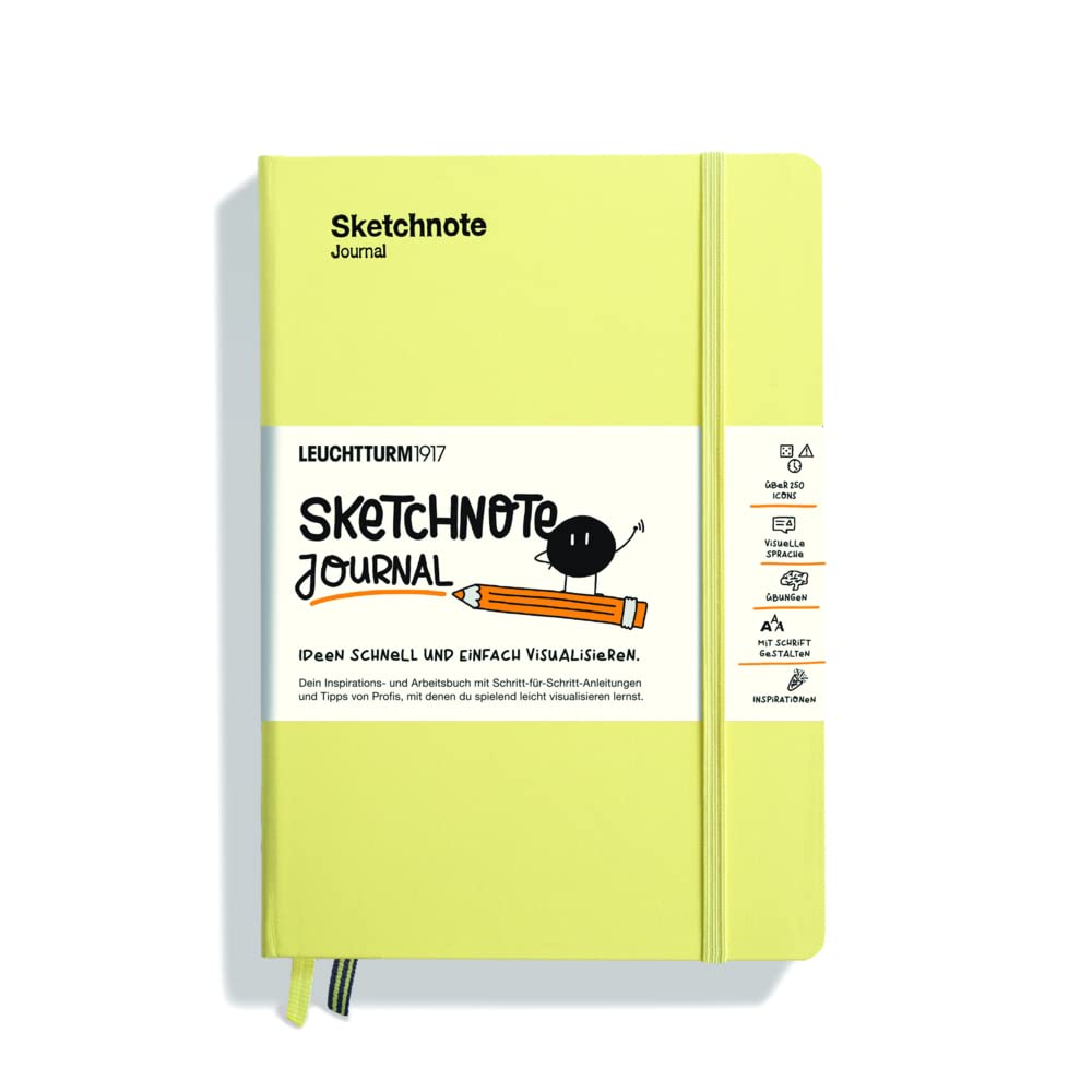 Sketchnote Journal DE (Vanilla) Arts & Music