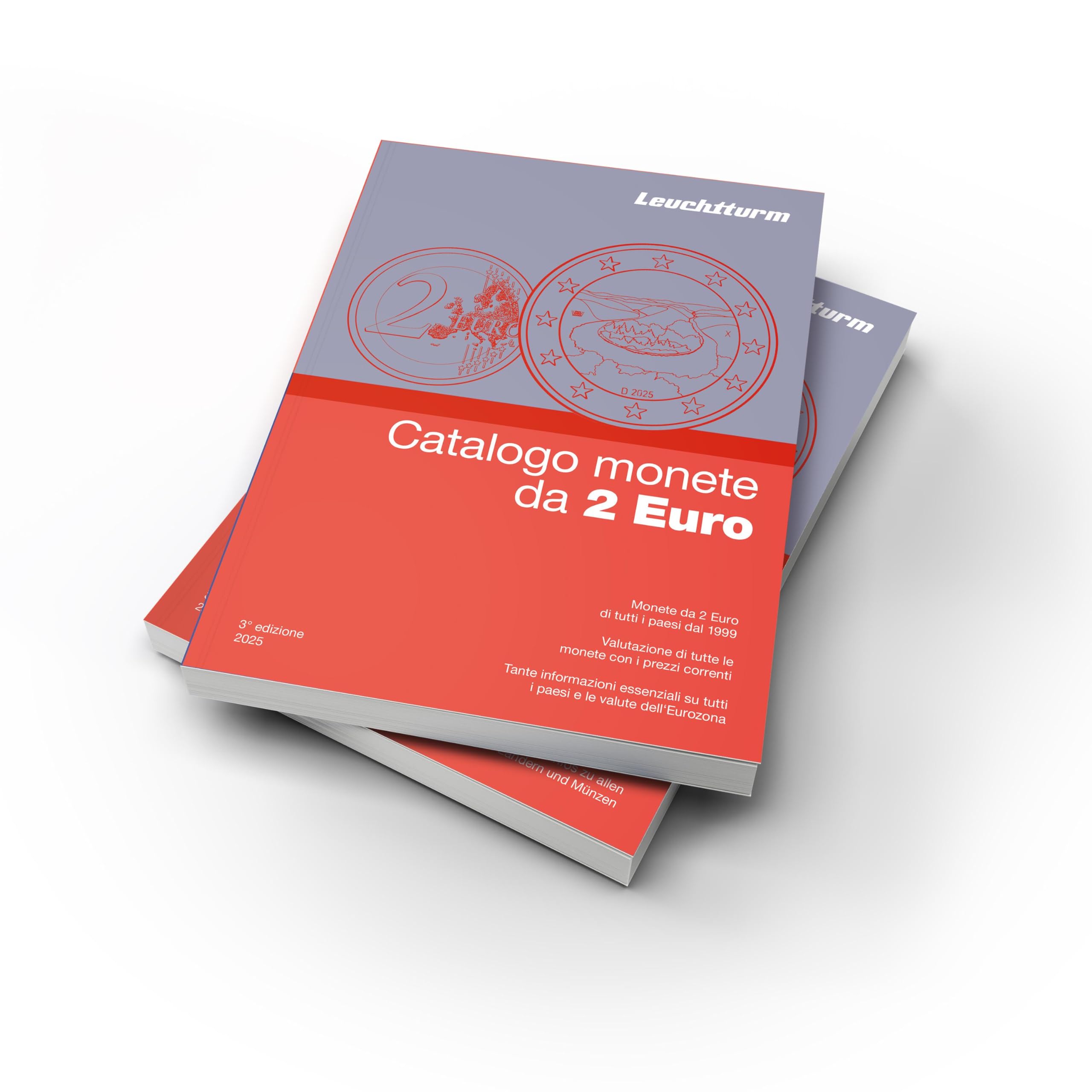 2-Euro-Katalog 2025 Italienisch Hobbies & Crafts