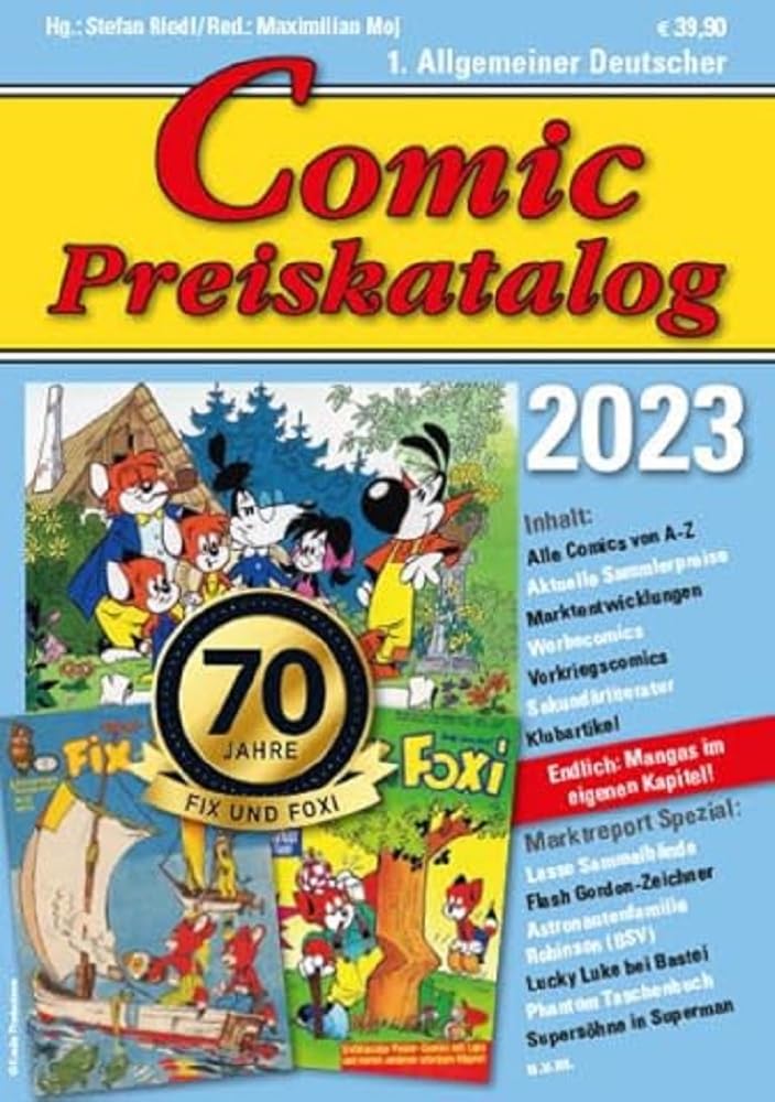 1. Allgemeiner Deutscher Comic Preiskatalog: 2023 (1. Allgemeiner Comic Preiskatalog: 2023) Manga