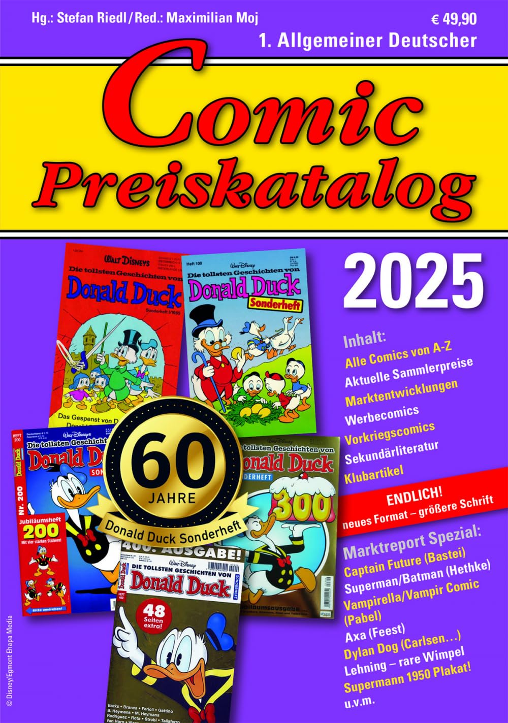 Product Image: Comic Preiskatalog 2025 HC