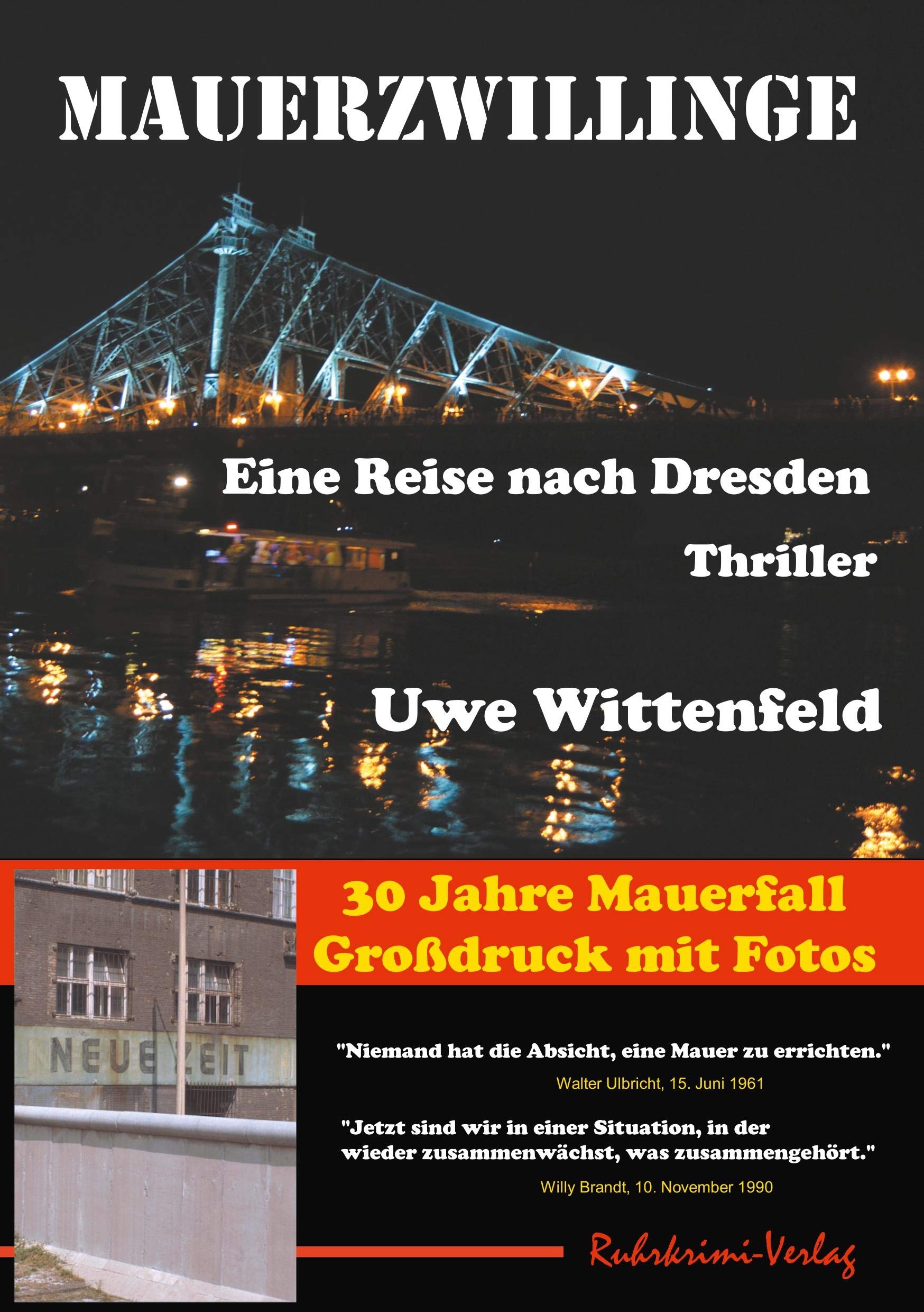 Mauerzwillinge - Großdruck: 30 Jahre Mauerfall - Sonderausgabe: 30 Jahre Mauerfall - Großdruck Contemporary literature