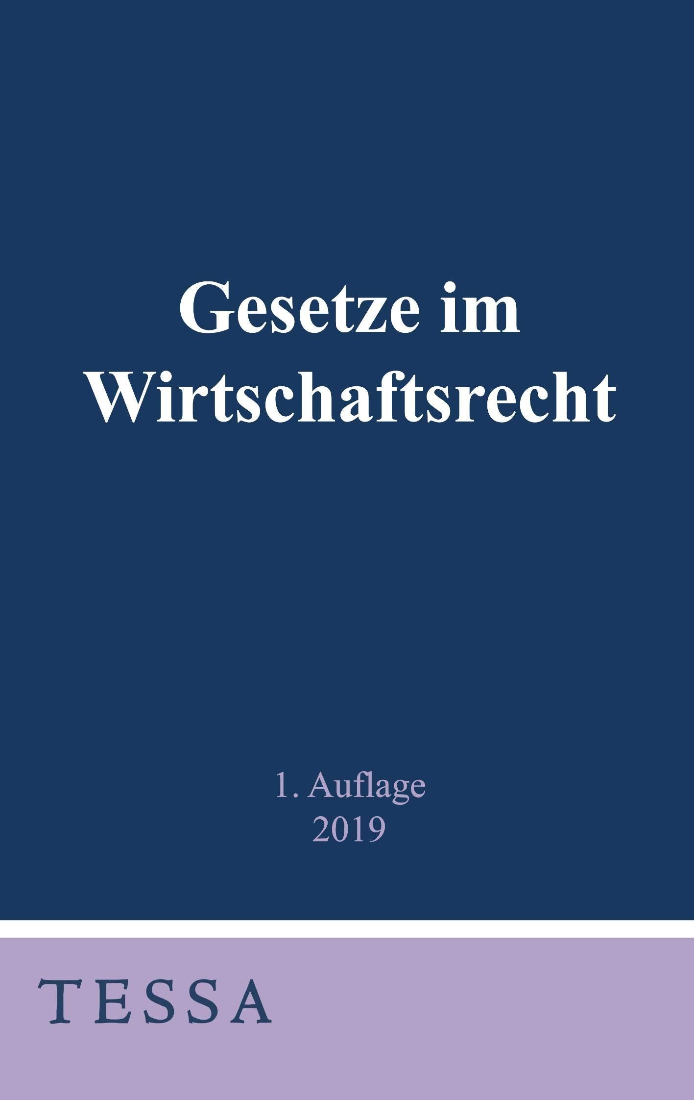 Gesetze im Wirtschaftsrecht Law