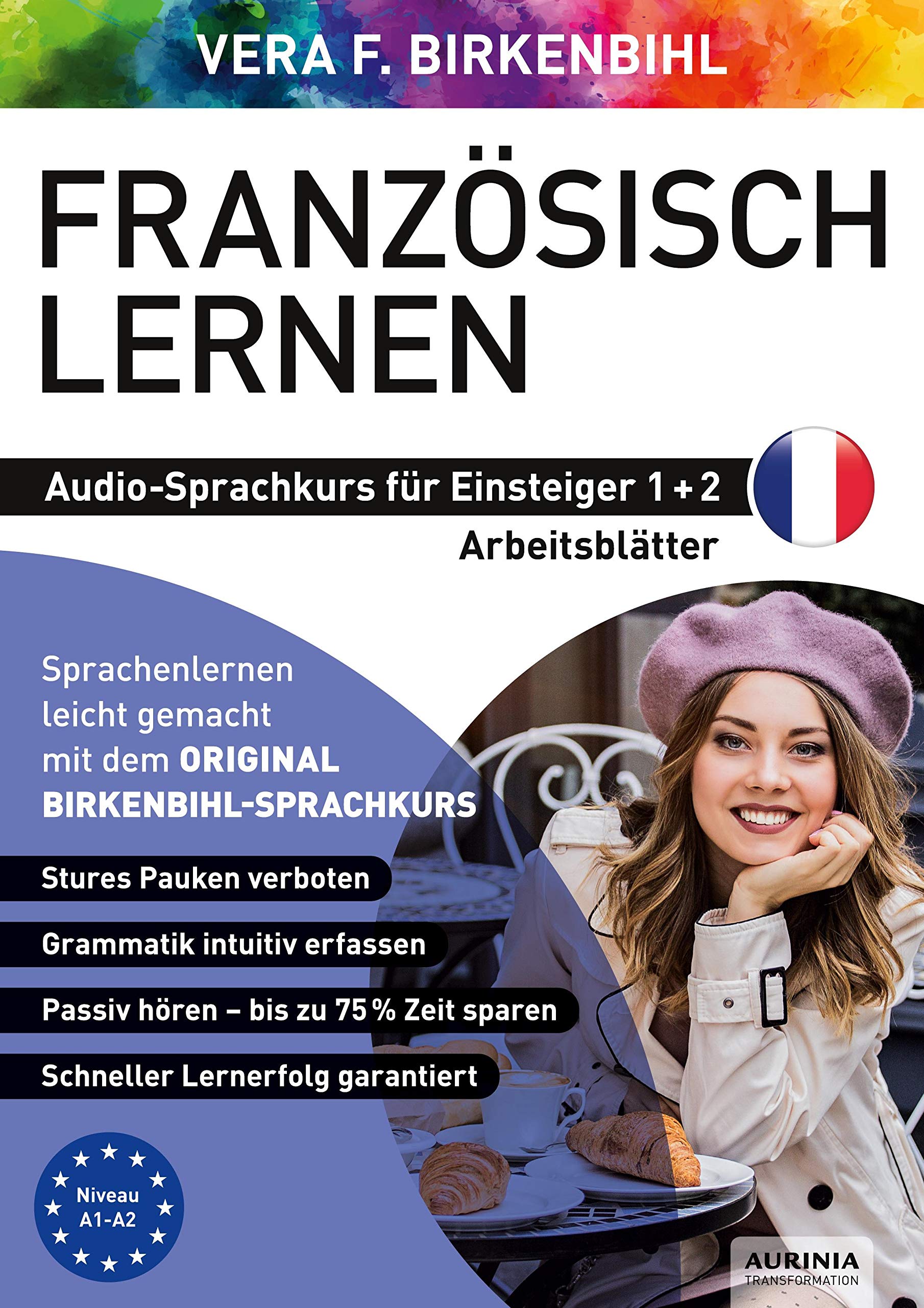 Arbeitsbuch zu Französisch lernen Einsteiger 1+2 Foreign Languages ​​& Dictionaries
