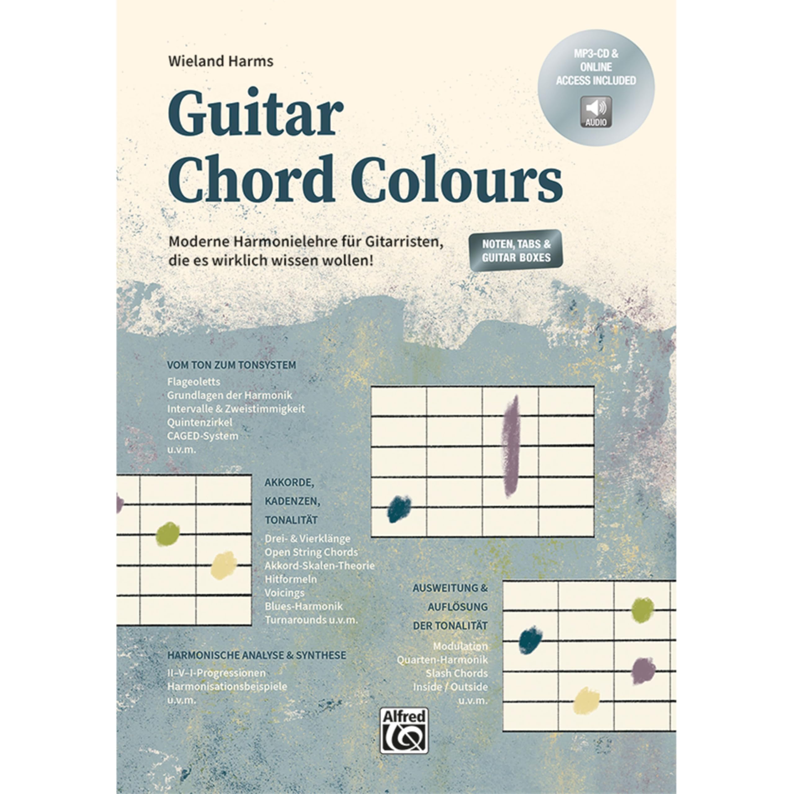 Guitar Chord Colours Arts & Music