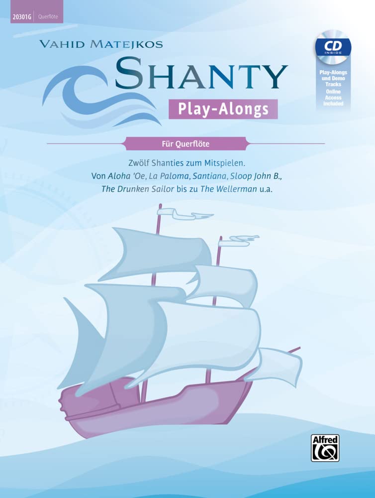 Vahid Matejkos Shanty Play-Alongs für Querflöte Sheet Music