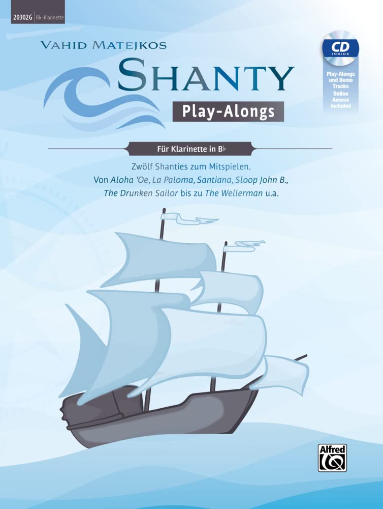 Vahid Matejkos Shanty Play-Alongs für Klarinette in Bb Sheet Music