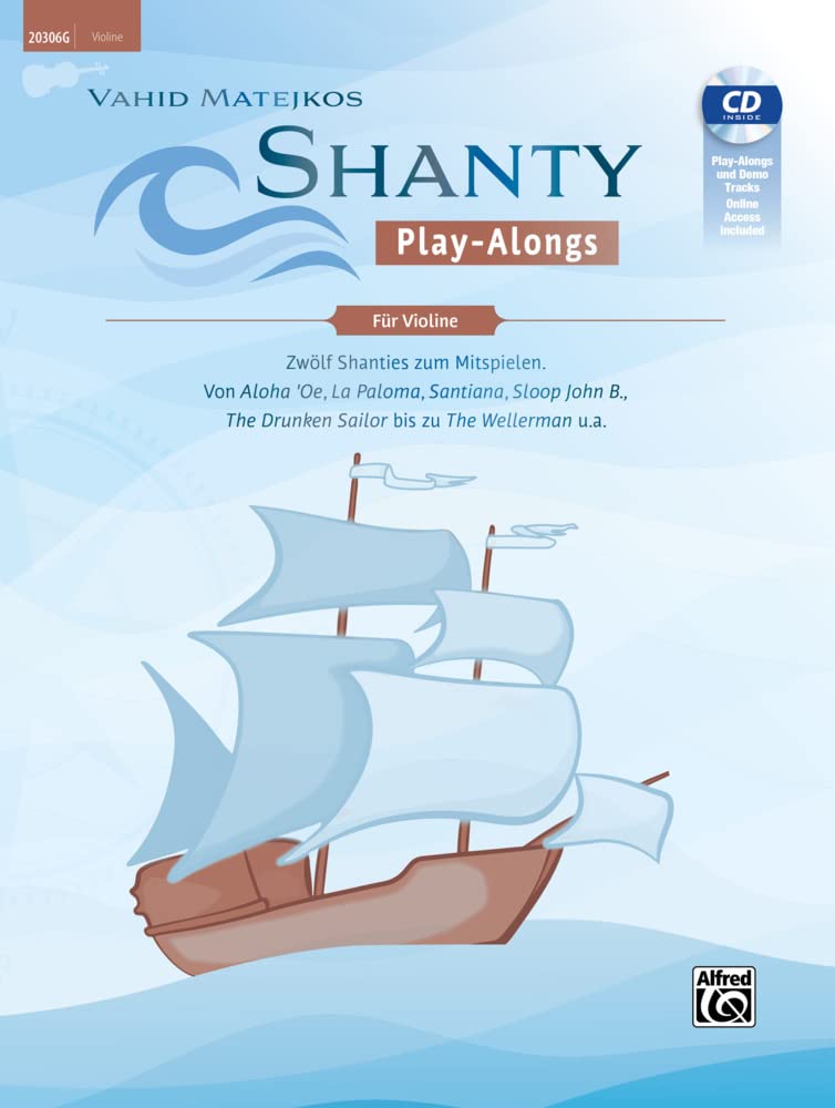 Vahid Matejkos Shanty Play-Alongs für Violine Sheet Music