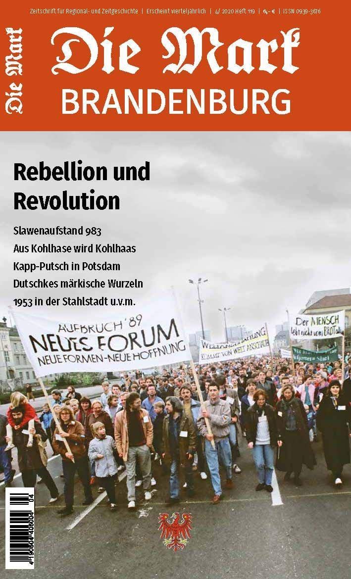 Rebellion und Revolution (Die Mark Brandenburg) Reference Books