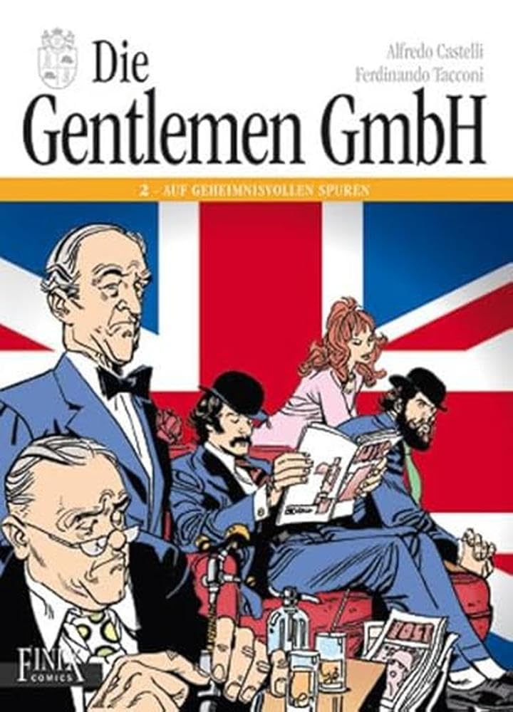 Die Gentlemen GmbH - Gesamtausgabe / Band 2: Auf geheimnisvollen Spuren: Die Vergangenheit des Grafen Manga