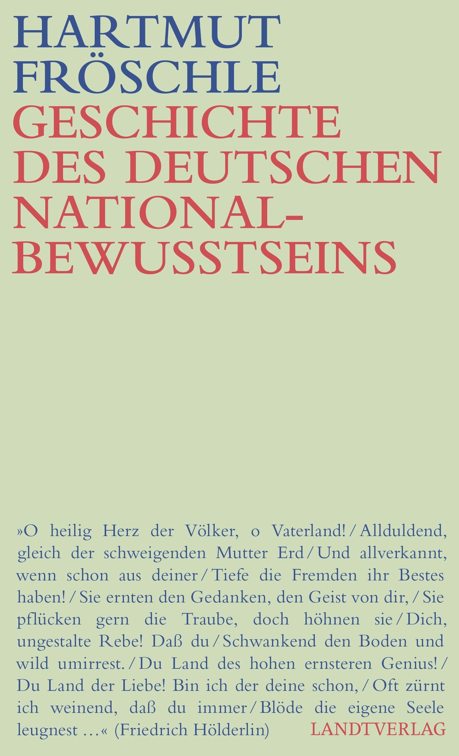 Geschichte des deutschen Nationalbewußtseins book