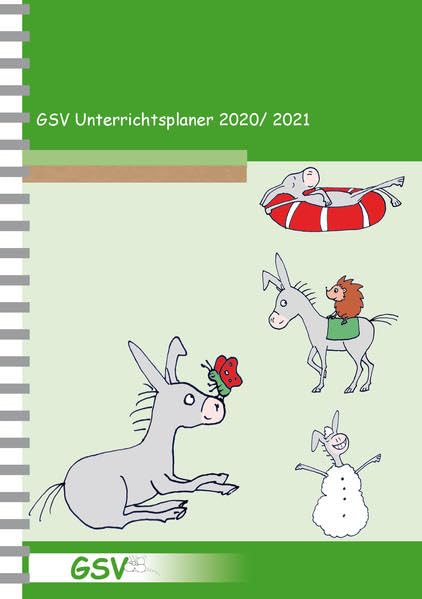 GSV Unterrichtsplaner Lehrerkalender für Grundschullehrer (DIN A5) 2020/21, Wire-O-Ringbindung Leisure, Home & Garden
