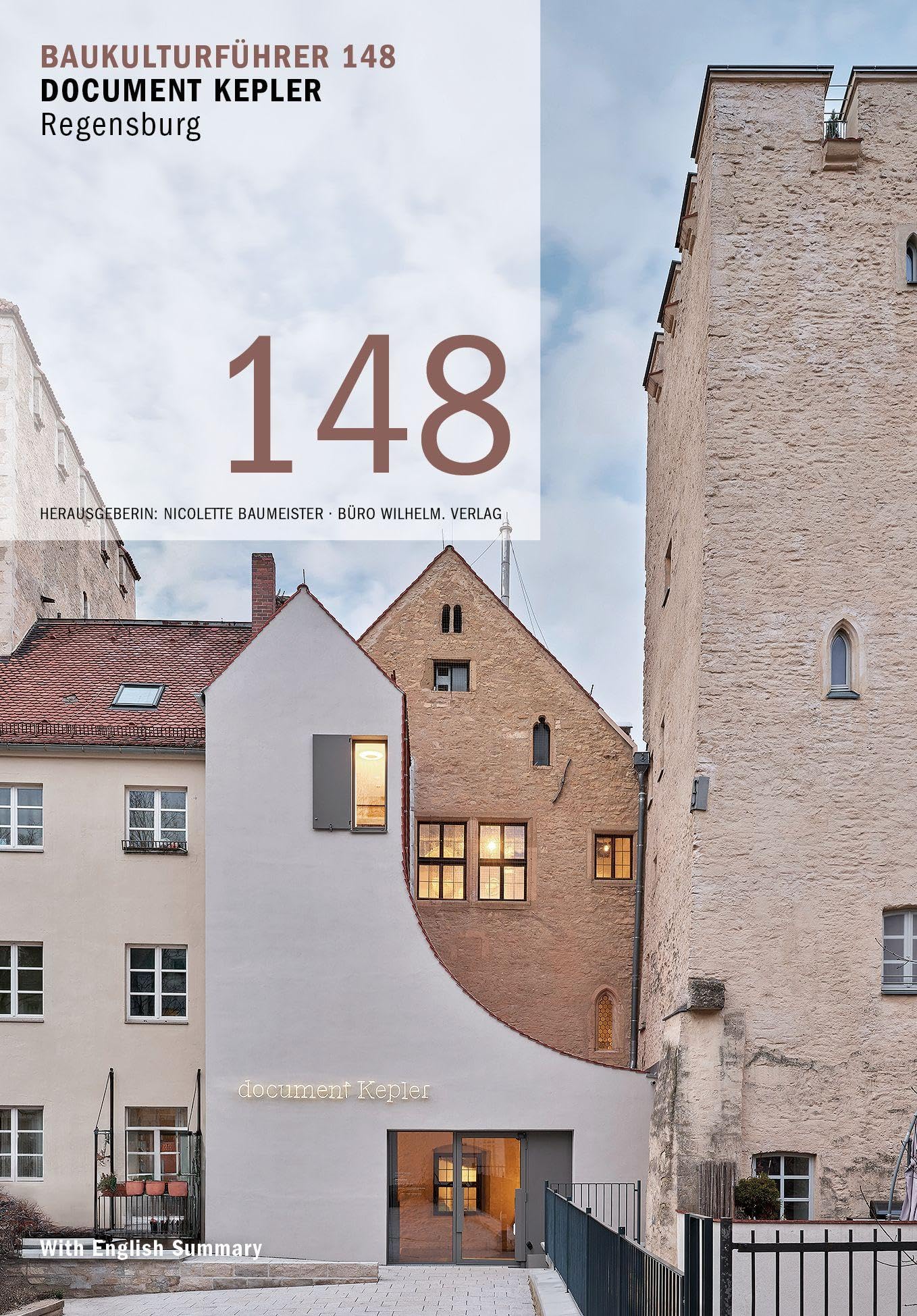 Baukulturführer 148 - Document Kepler, Regensburg Architecture