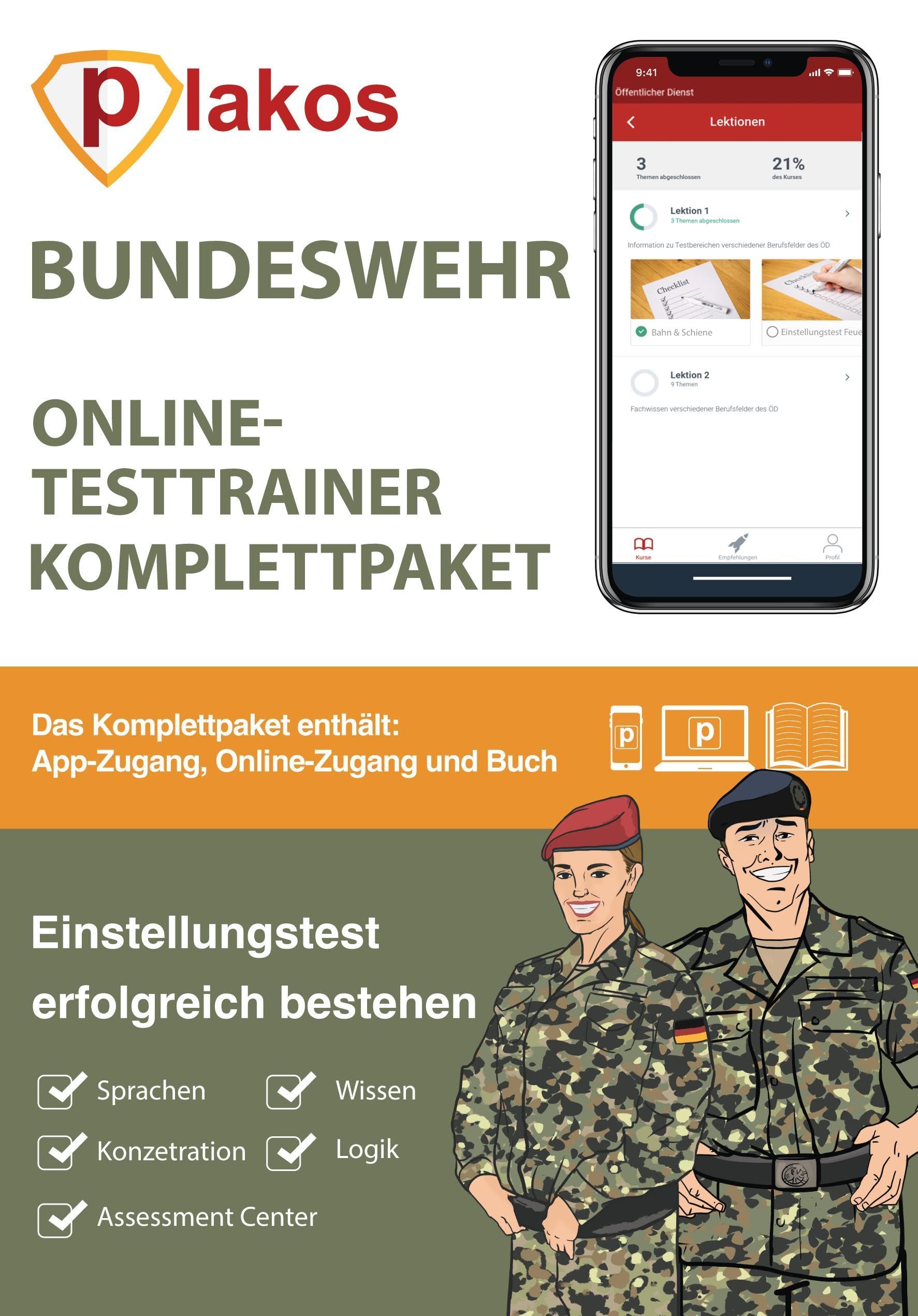 Bundeswehr Einstellungstest Komplettpaket Business, Finance & Career