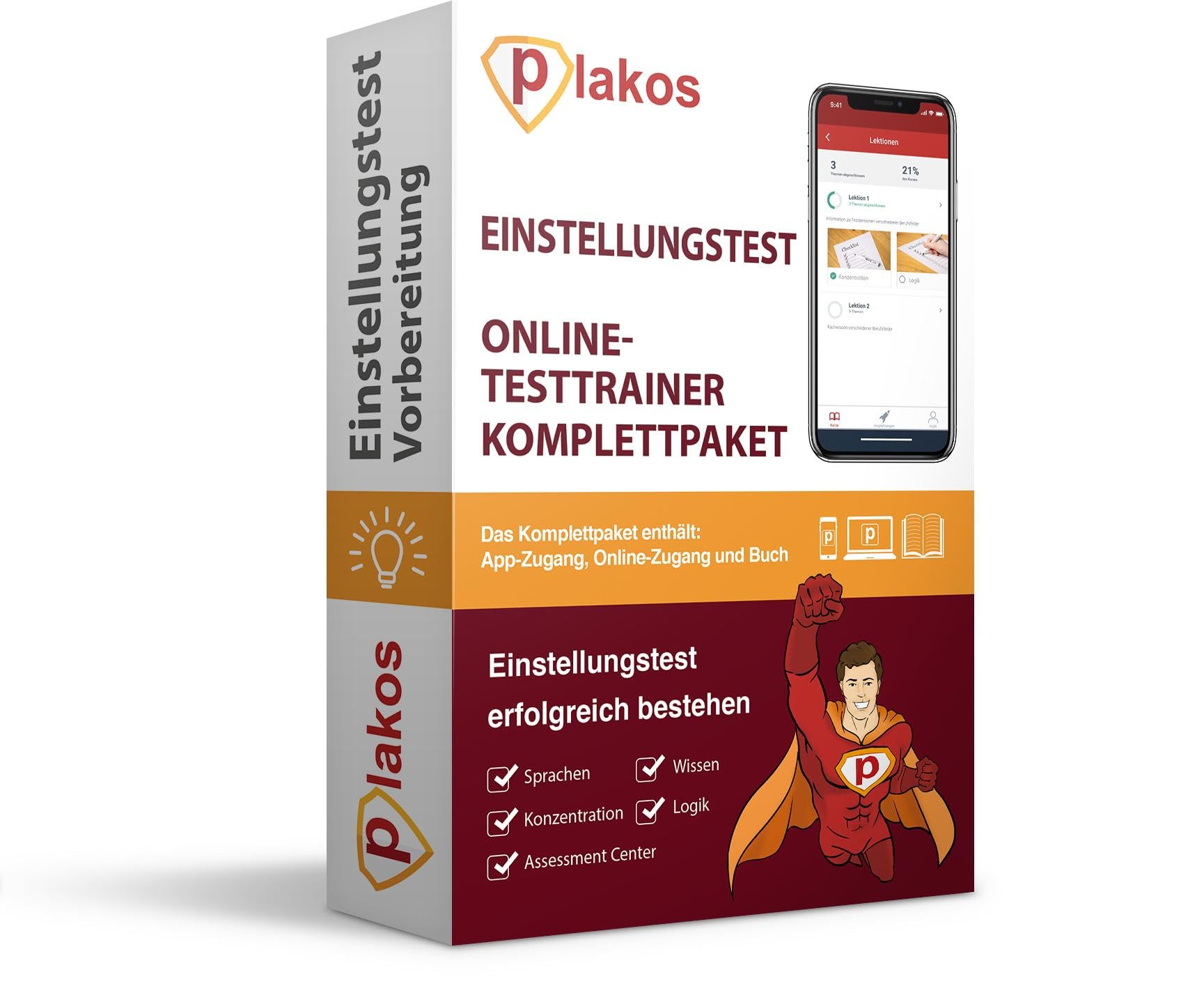 Einstellungstest – geeignet für alle Berufe: Eignungstest im Auswahlverfahren erfolgreich bestehen | Über 1.400 Aufgaben mit Lösungen zum Üben | ... mit Lösungen: Logik, Konzentration, Sprache Business, Finance & Career