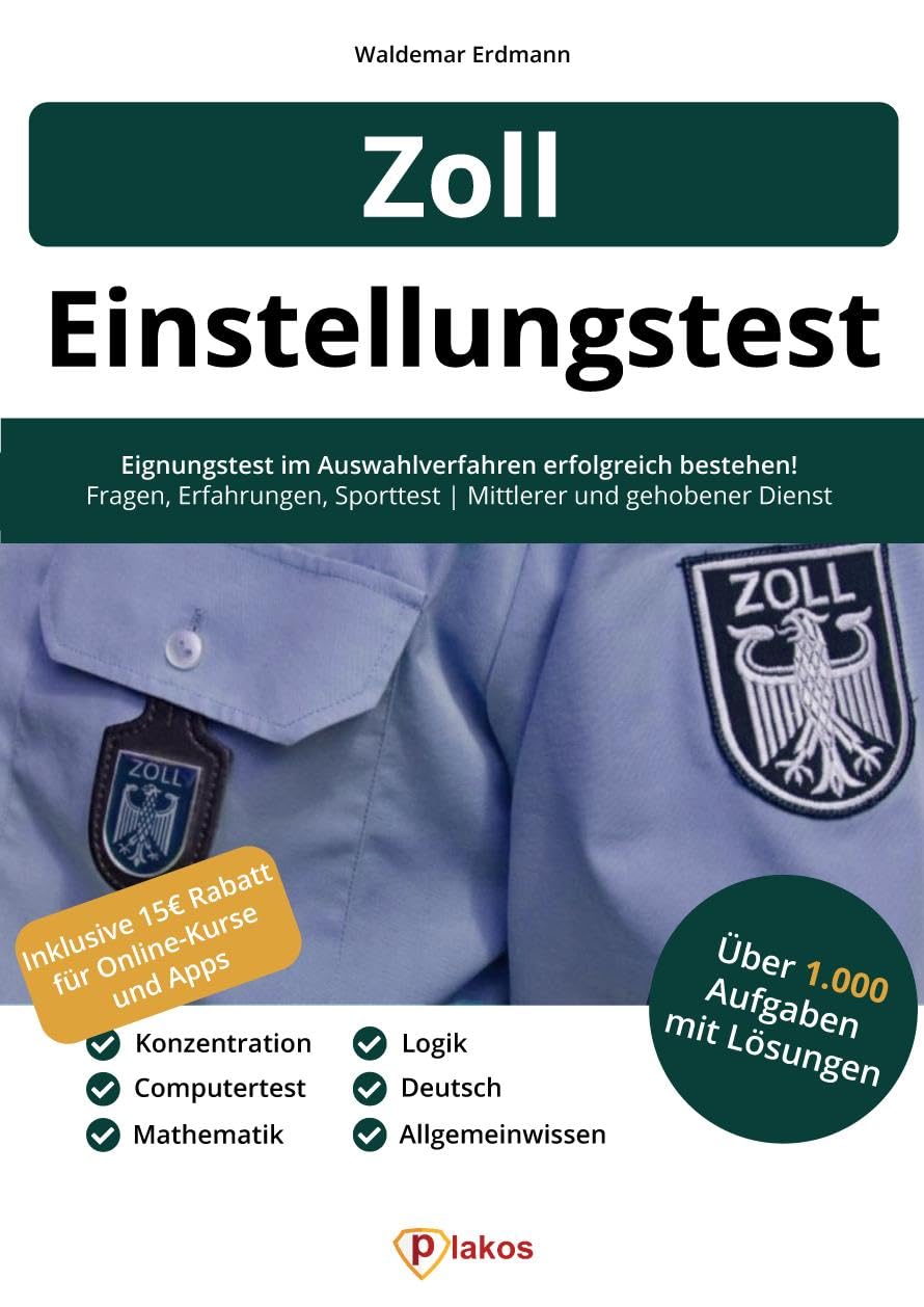 Einstellungstest Zoll Business, Finance & Career Books