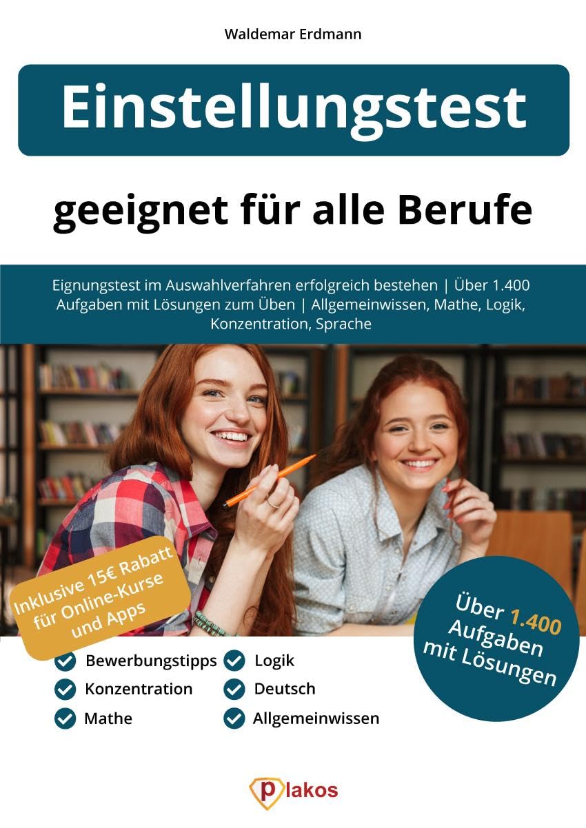 Einstellungstest - geeignet für alle Berufe Business, Finance & Career