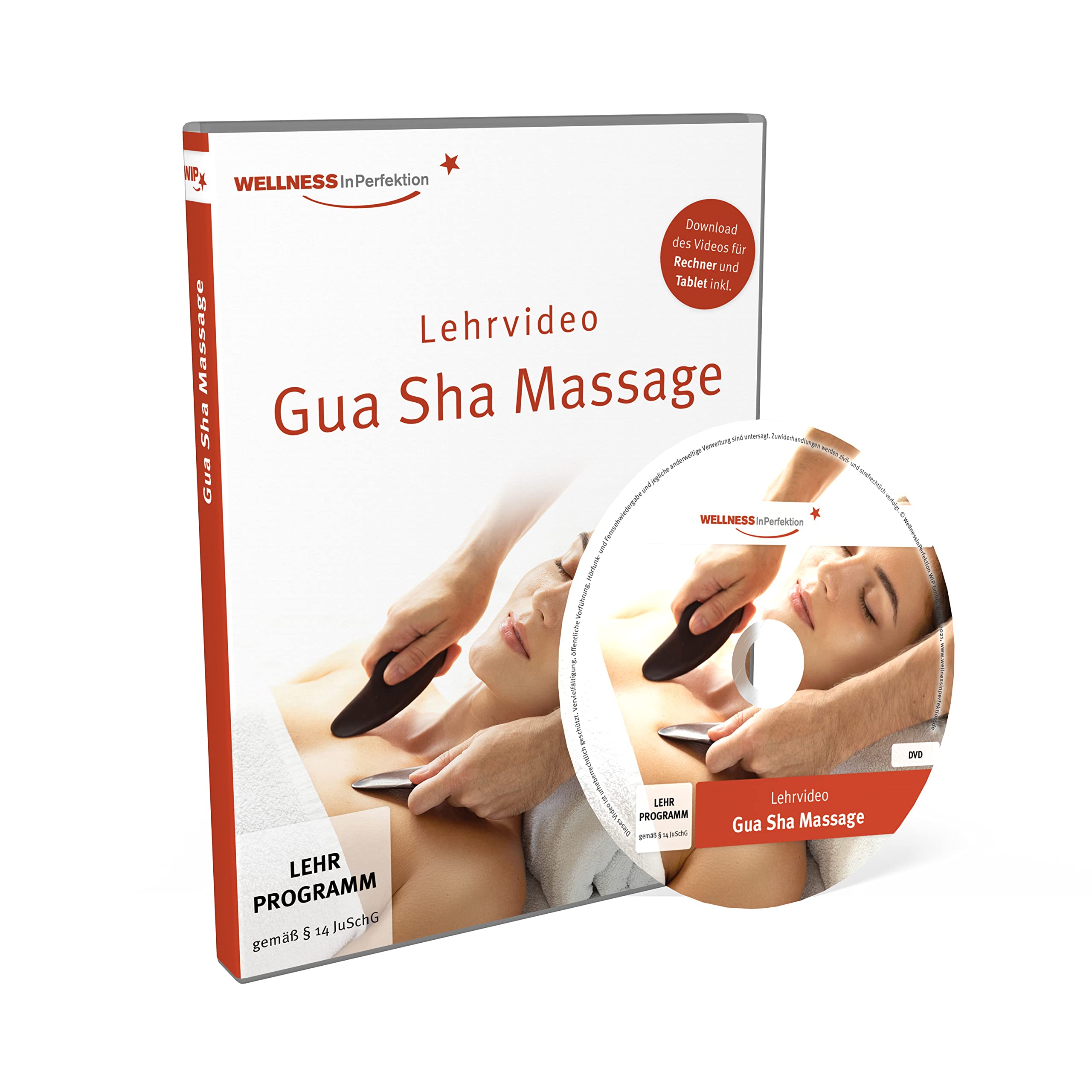 DVD Gua Sha Massage (Lehrvideo) | Für Anfänger und Profis | Inkl. kostenloser Tablet-/Smartphone-Version zum Download Movies