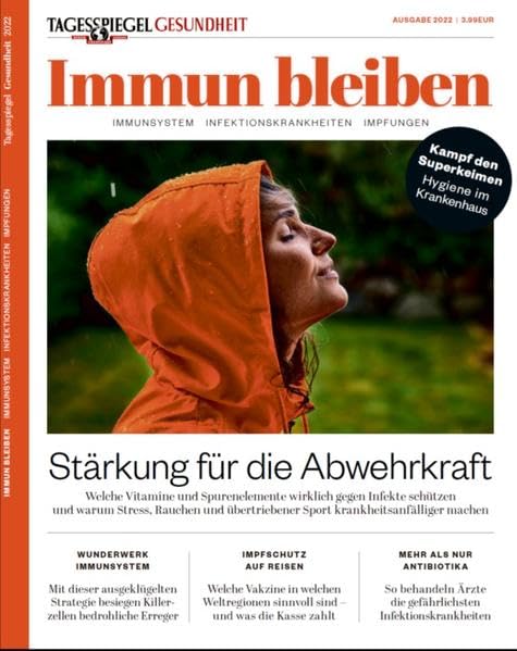 Immun bleiben: Tagesspiegel Unterwegs Health, Nutrition & Fitness