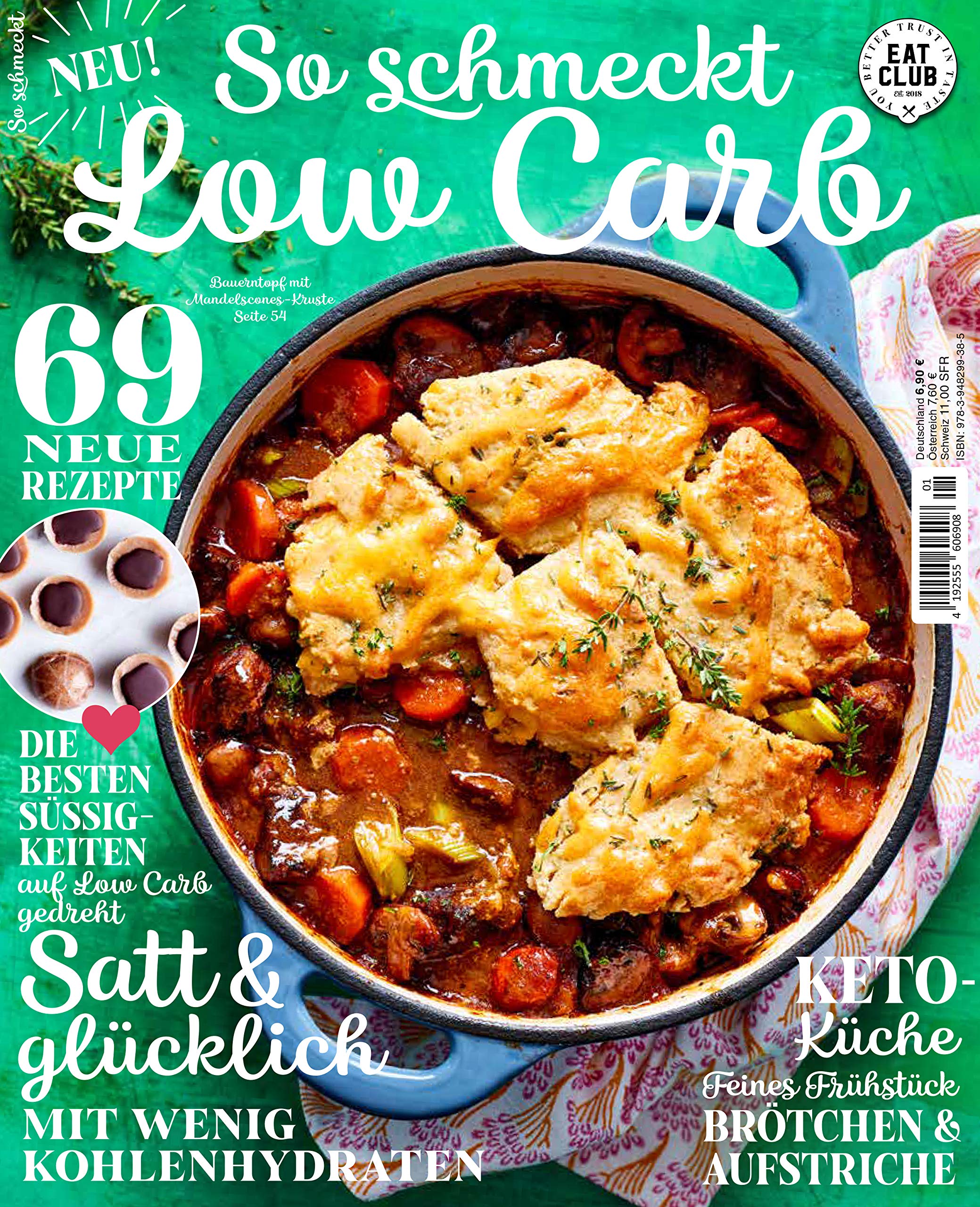 EAT CLUB - So schmeckt Low Carb (Ausgabe 01/2021) book