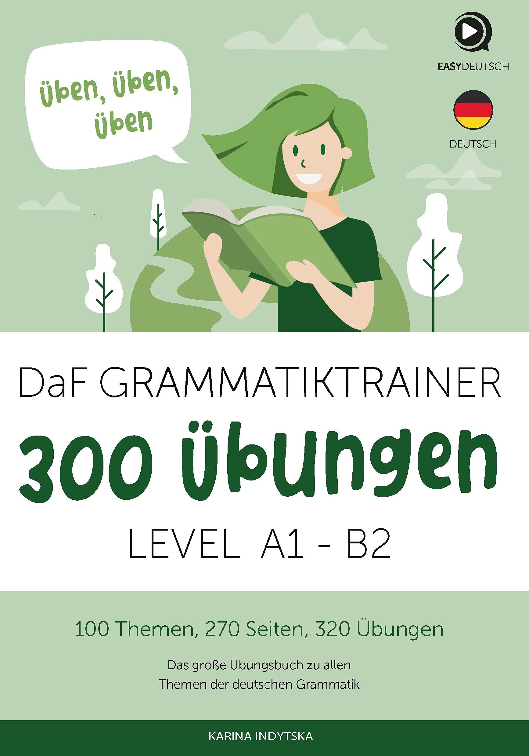 DaF Grammatiktrainer - 300+ Übungen zur Deutschen Grammatik A1-B2 Foreign Languages ​​& Dictionaries