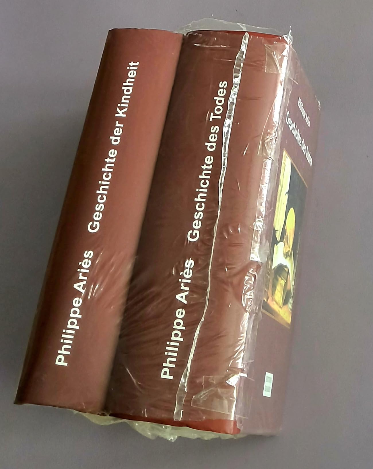 Philippe Ariès. Geschichte der Kindheit. Geschichte des Todes. 2 Bände. Books