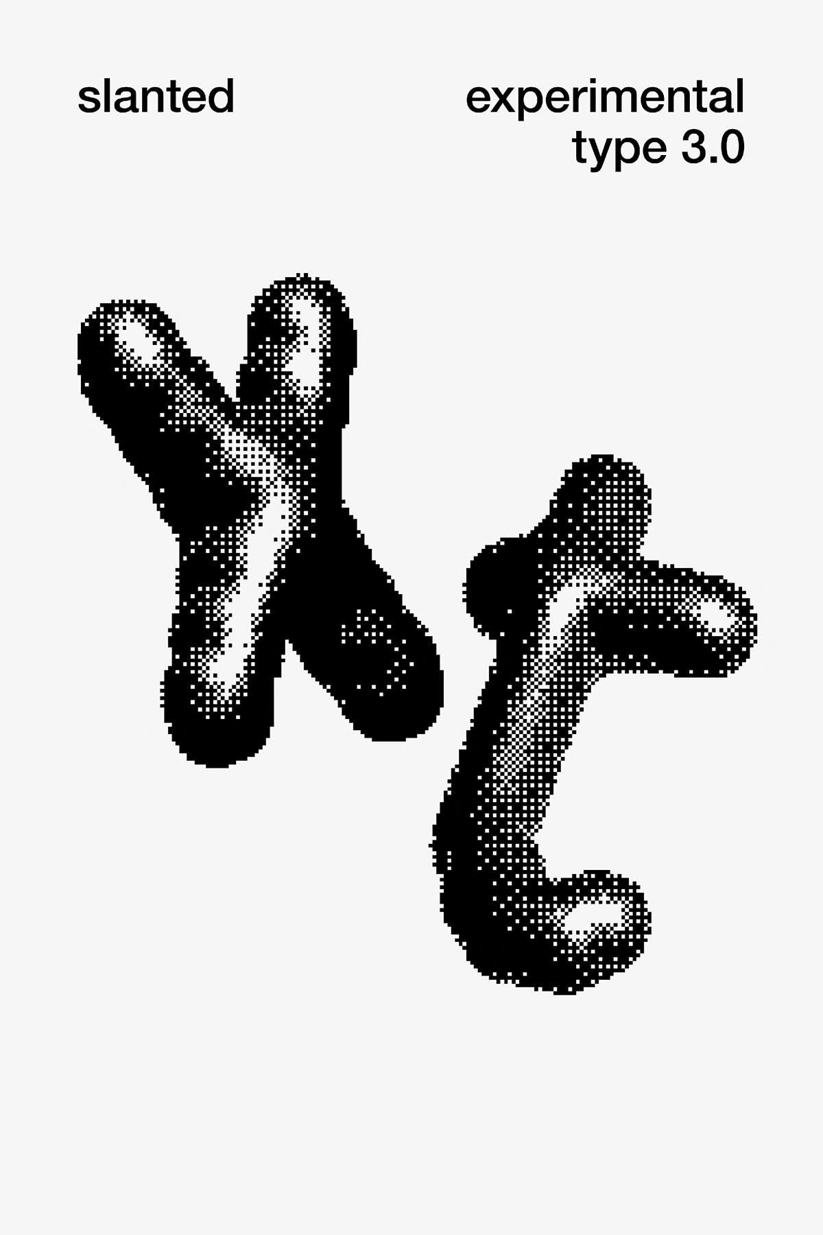 Slanted Experimental Type 3.0 Computer Science