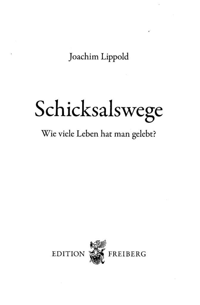 Schicksalswege – Wie viele Leben hat man gelebt? Contemporary literature