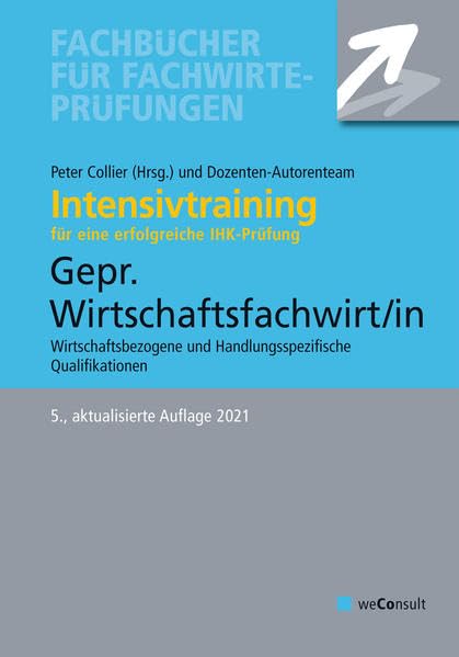 Intensivtraining Geprüfter Wirtschaftsfachwirt Business, Finance & Career