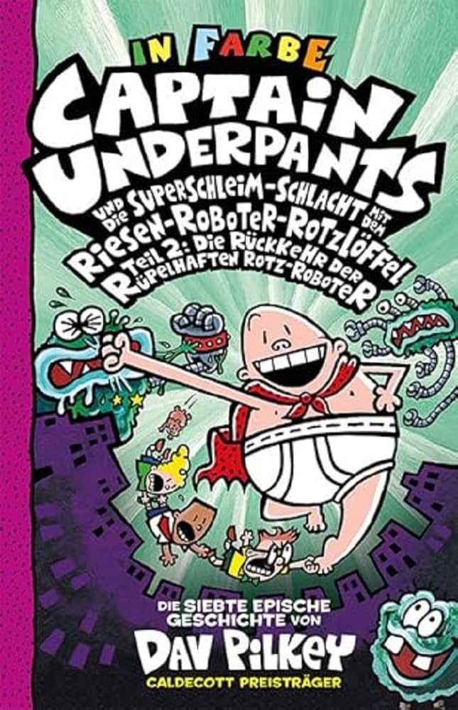 Captain Underpants Band 7 Novels & Short Stories for children