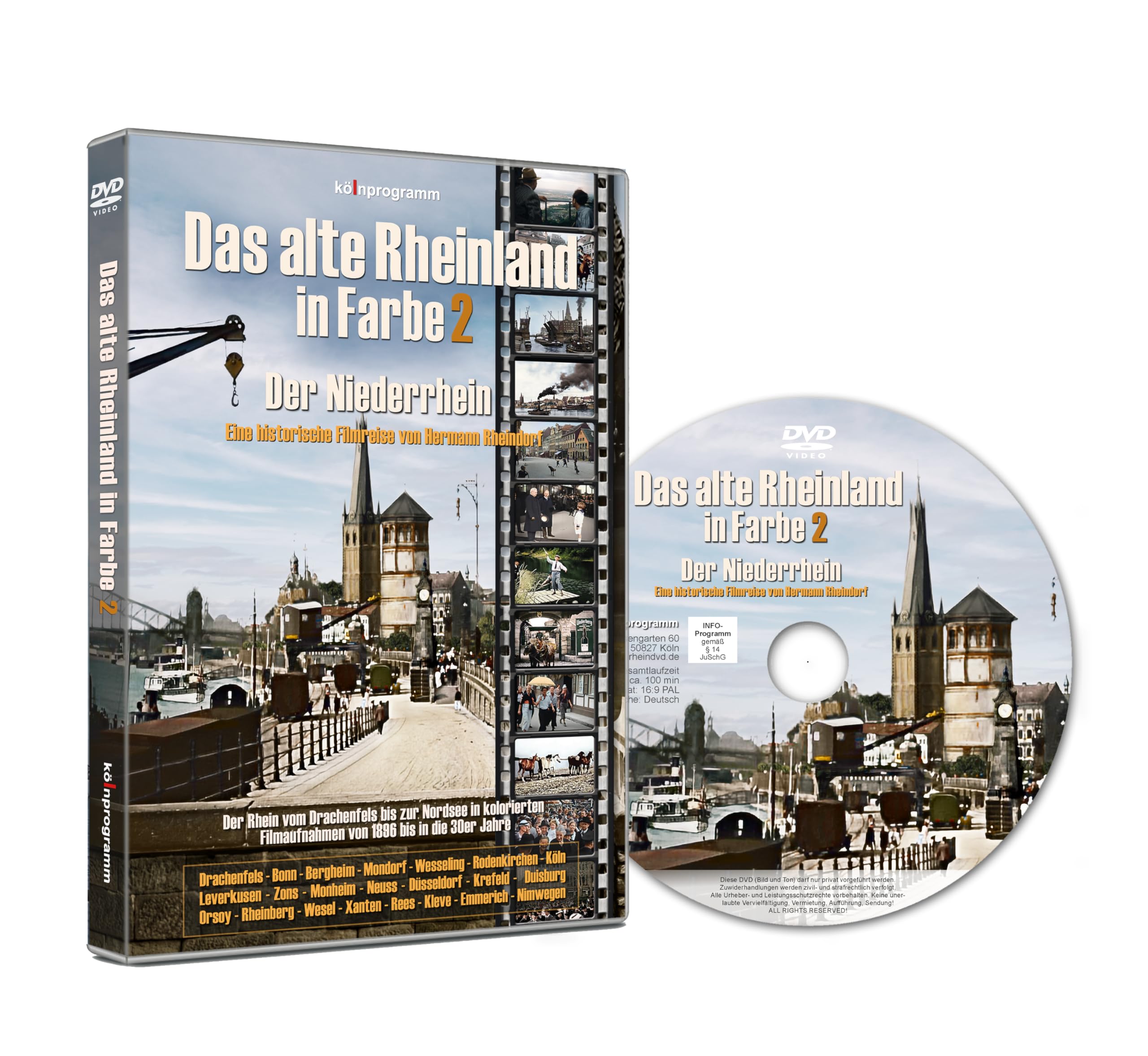 Das alte Rheinland in Farbe 2: Der Niederrhein Films