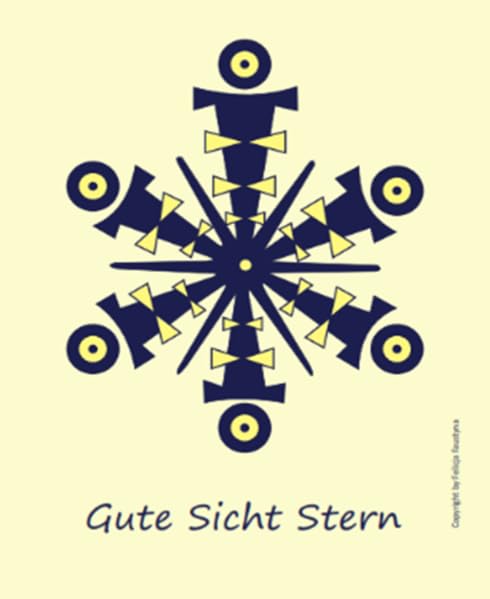 Gute Sicht Stern: Meditationskarte Books