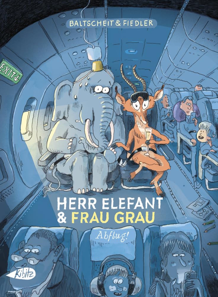 Herr Elefant und Frau Grau: Abflug Manga